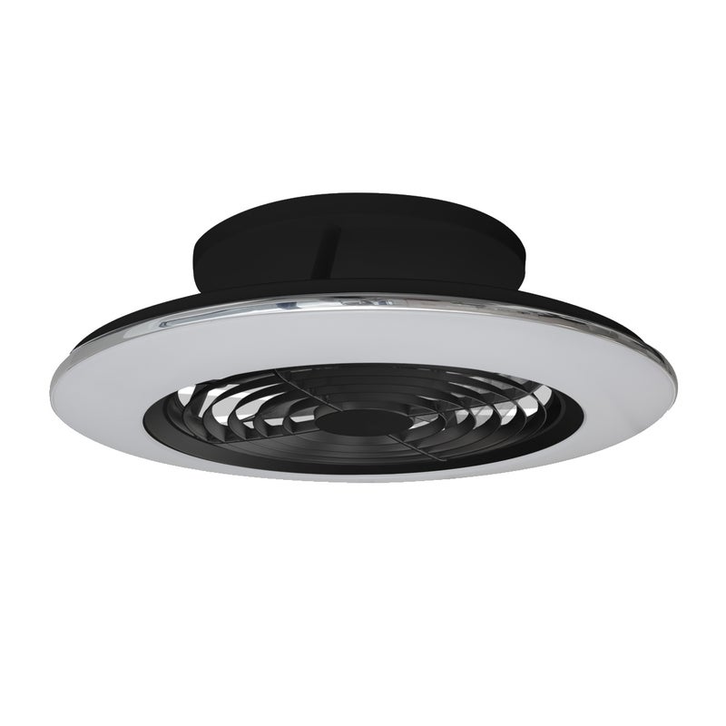 Alisio LED kattotuuletin 70W 2700-5000K 52,5cm musta