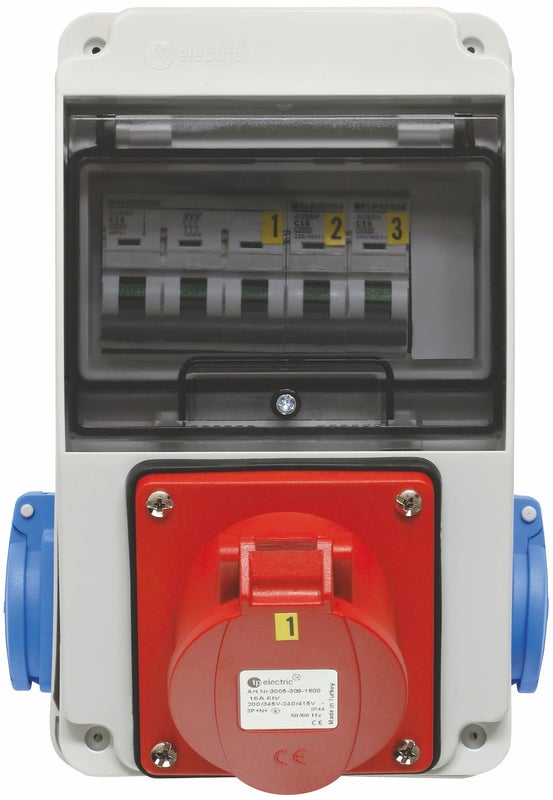 Pistorasiakeskus mini 16a IP44