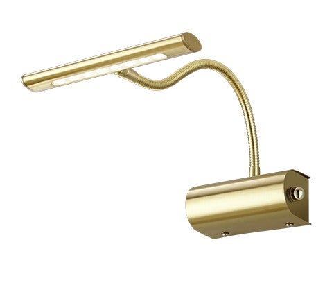 Curtis LED-tauluvalaisin 1x4W messinki