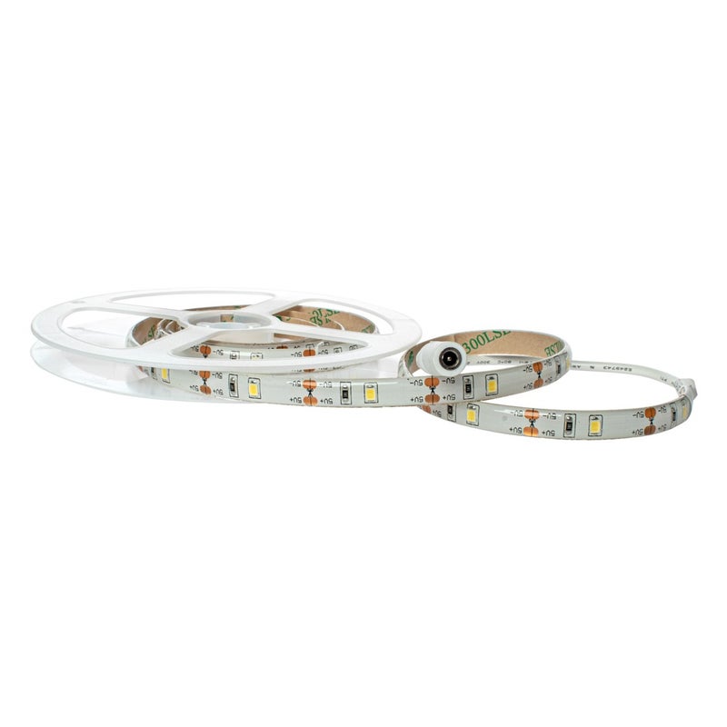 LED-nauha paristoilla k&auml;si tunnistimella 4xAAA 4000K